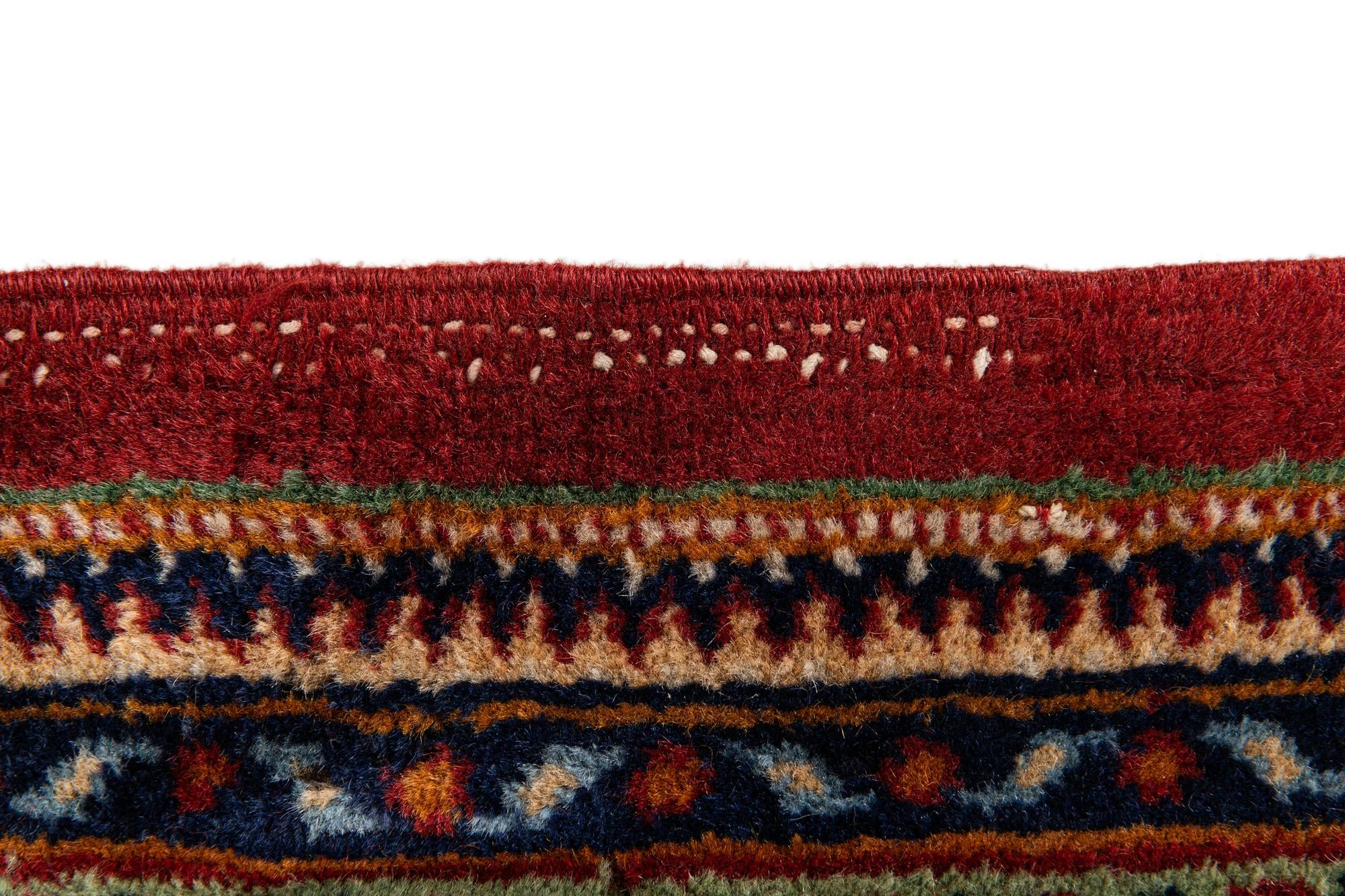 7' 11 x 10' 8 Hand Knotted Mir Wool Rug