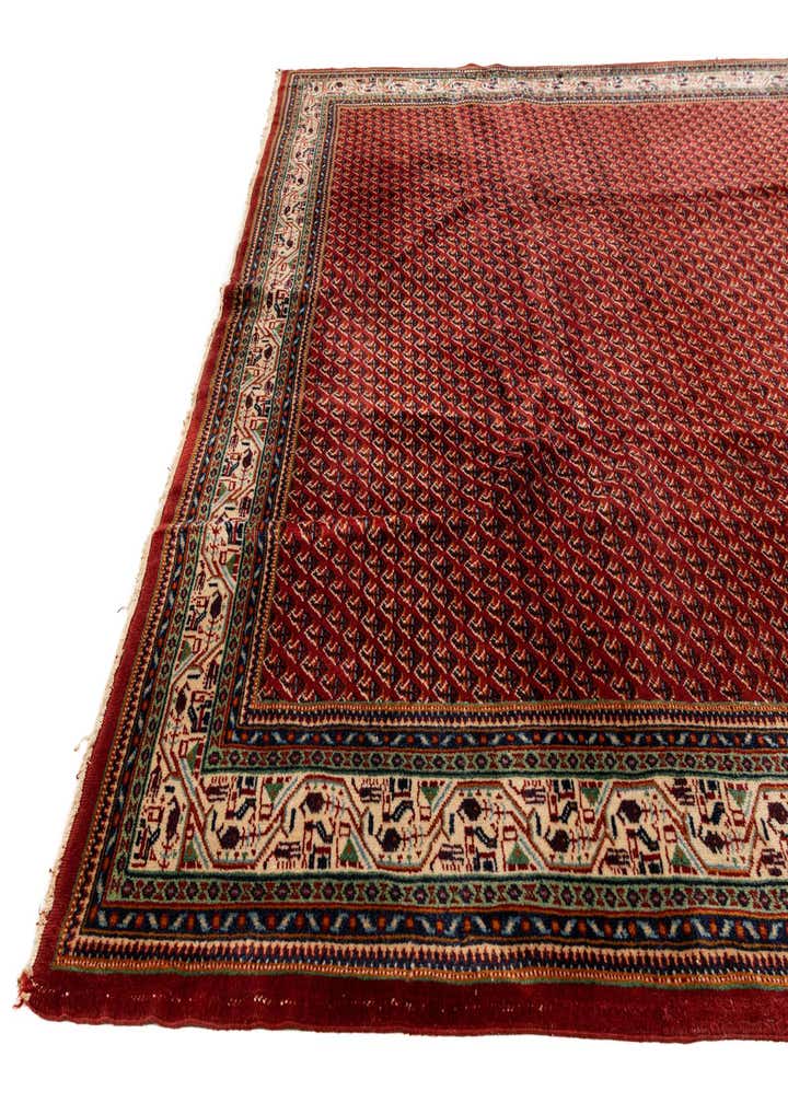 7' 11 x 10' 8 Hand Knotted Mir Wool Rug