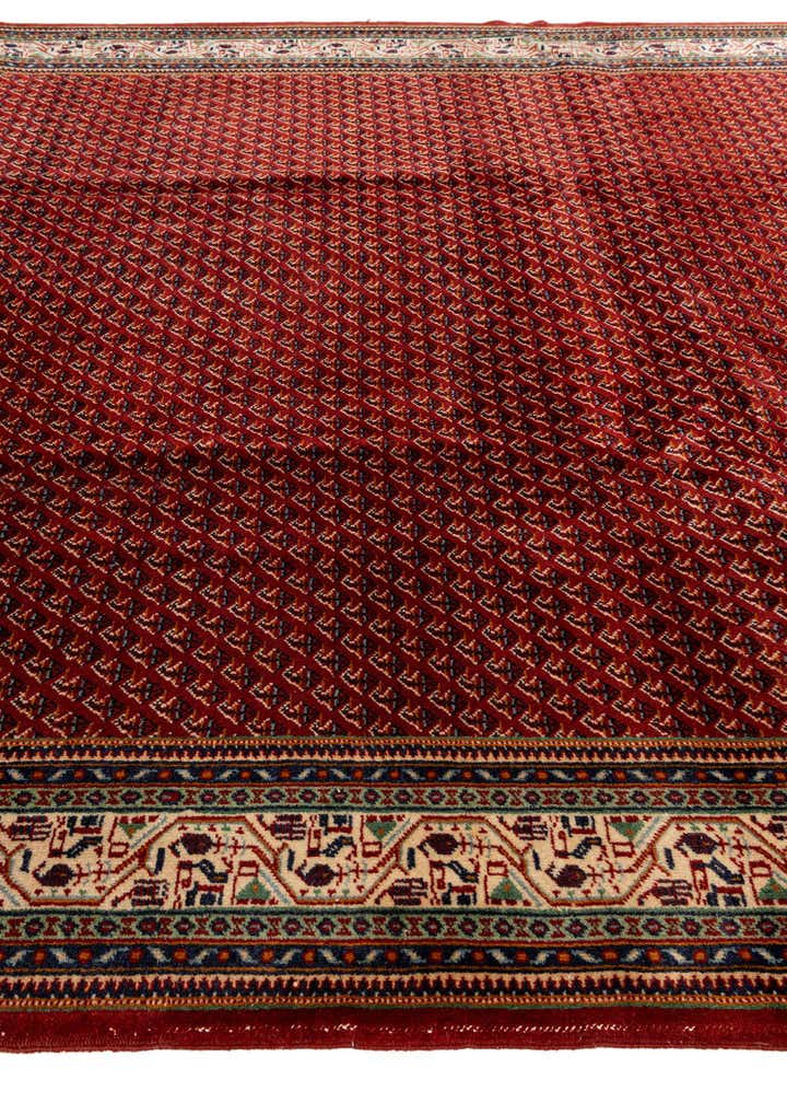 7' 11 x 10' 8 Hand Knotted Mir Wool Rug
