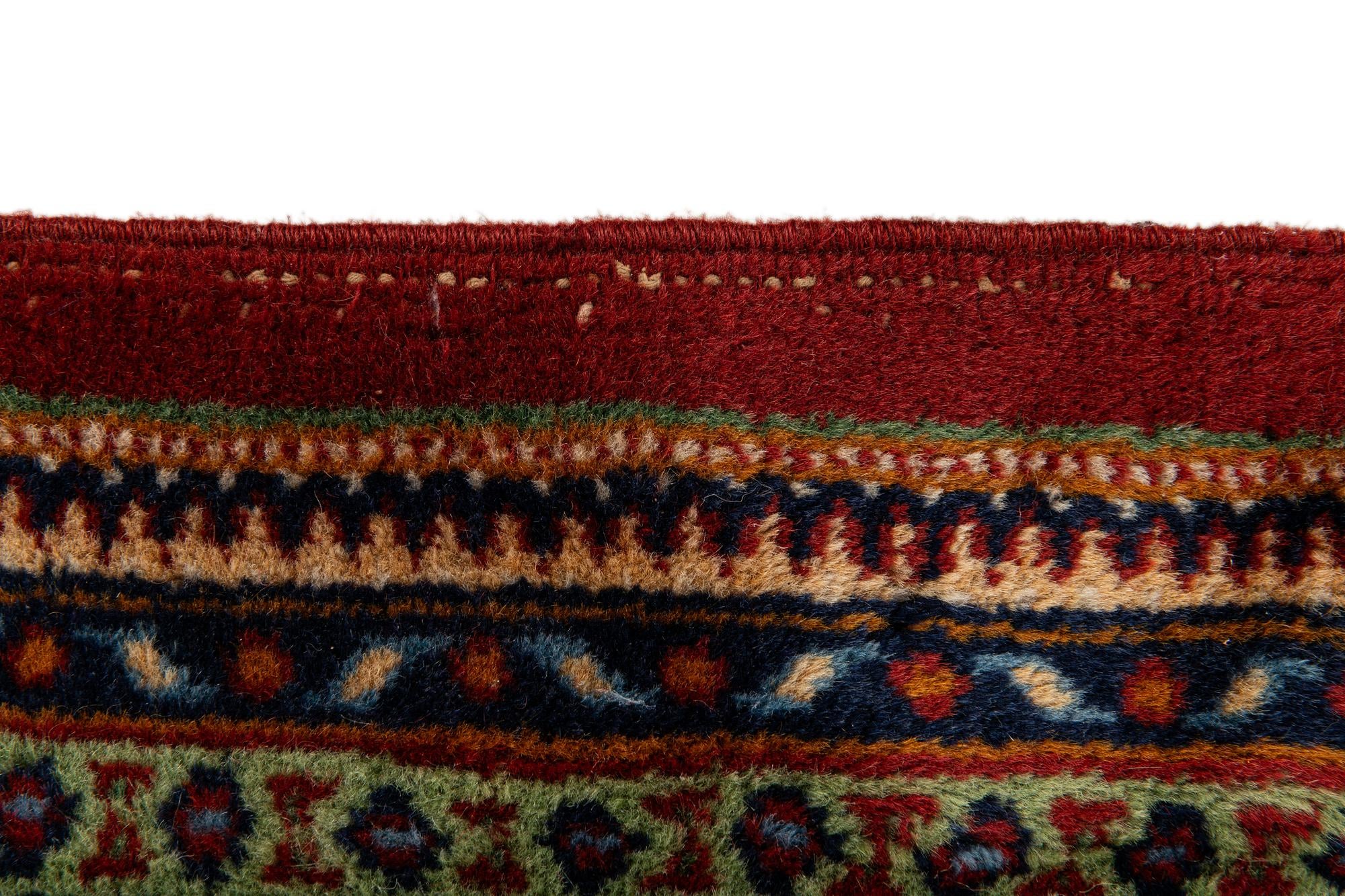 7' 11 x 10' 8 Hand Knotted Mir Wool Rug