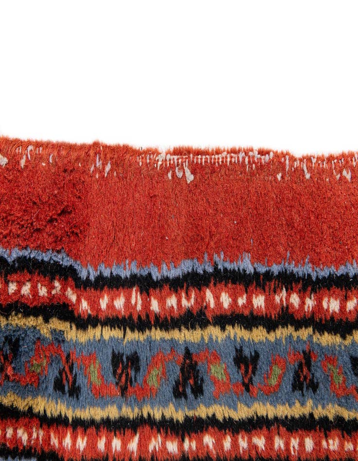 Detail image of 6' 6 x 10'  Hand Knotted Mir Wool Rug