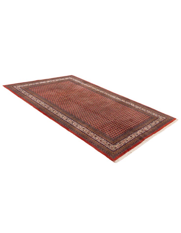 Detail image of 6' 6 x 10'  Hand Knotted Mir Wool Rug