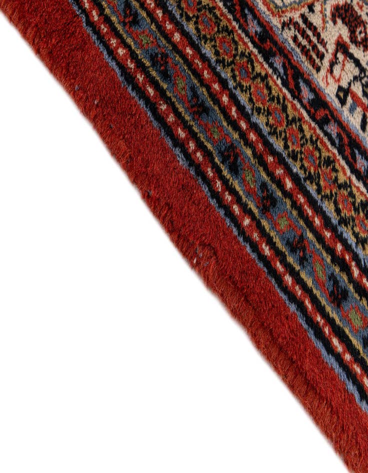 Detail image of 6' 6 x 10'  Hand Knotted Mir Wool Rug