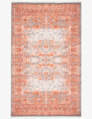 Terracotta Modern Classical Rug