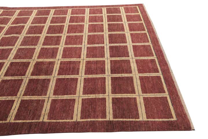 6' 9 x 9' 10 Hand Knotted Modern Ziegler Rug