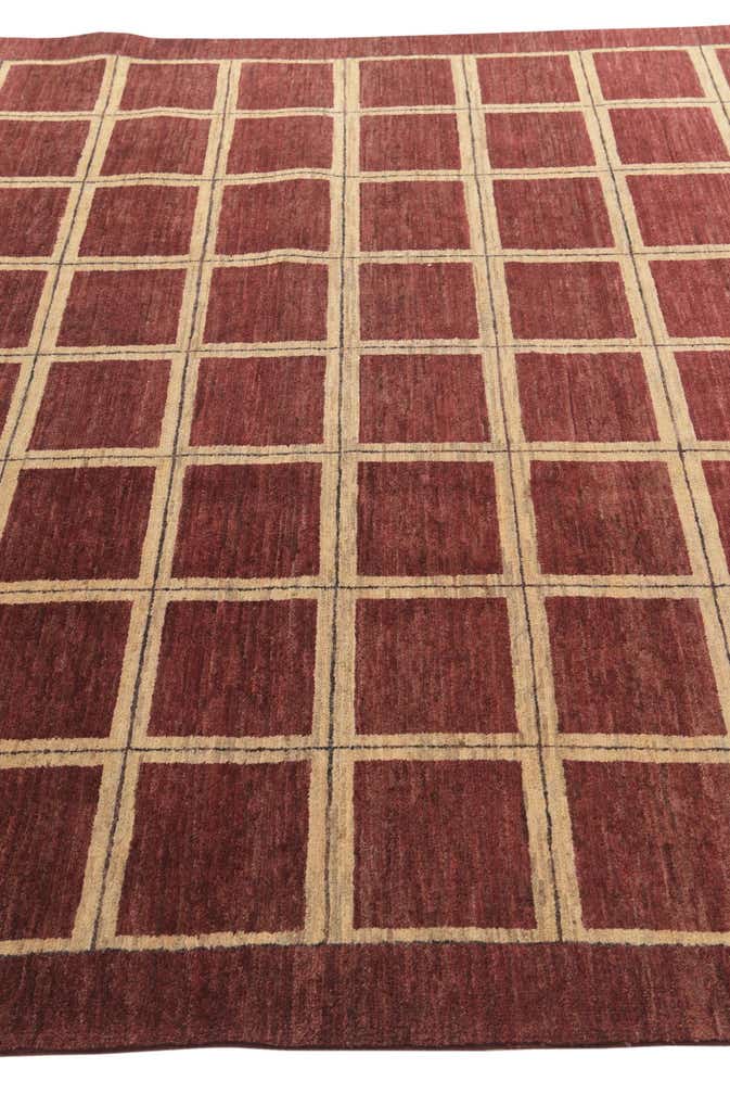 6' 9 x 9' 10 Hand Knotted Modern Ziegler Rug