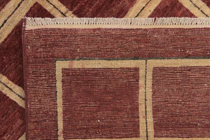 6' 9 x 9' 10 Hand Knotted Modern Ziegler Rug