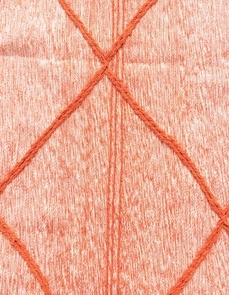 Detail image of 6' 5 x 10' 2  Hand Knotted Moroccan Wool Rug