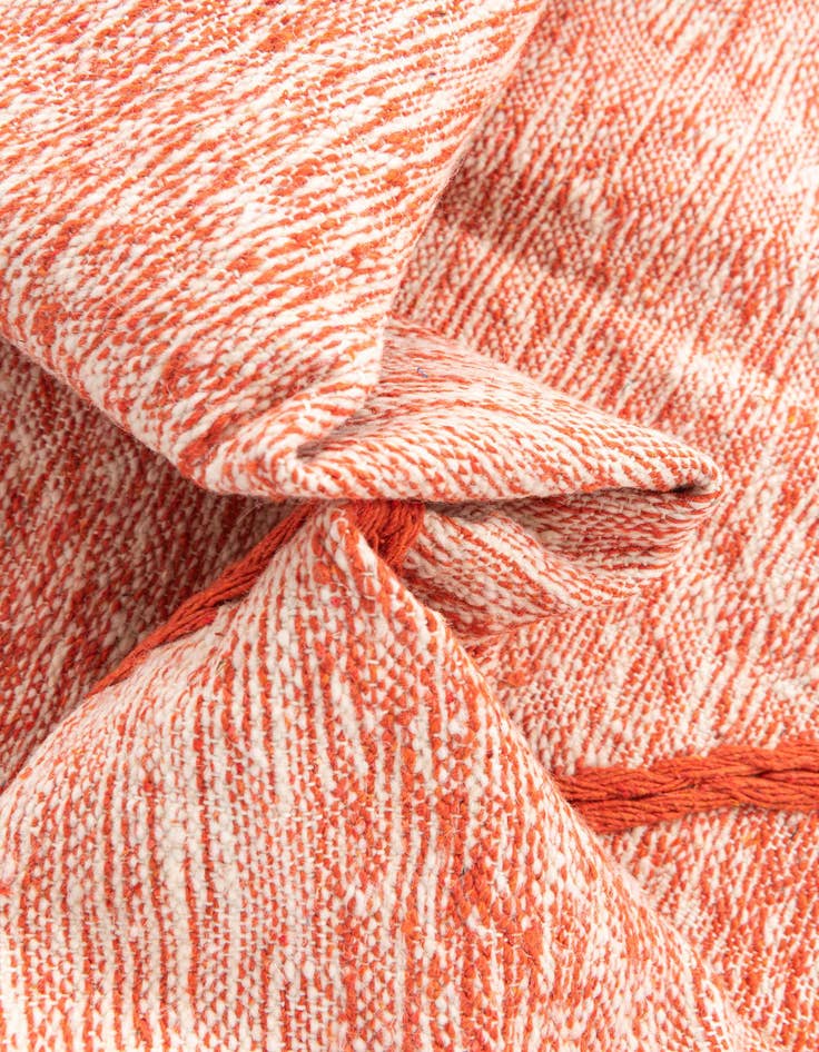 Detail image of 6' 5 x 10' 2  Hand Knotted Moroccan Wool Rug