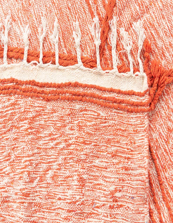 Detail image of 6' 5 x 10' 2  Hand Knotted Moroccan Wool Rug