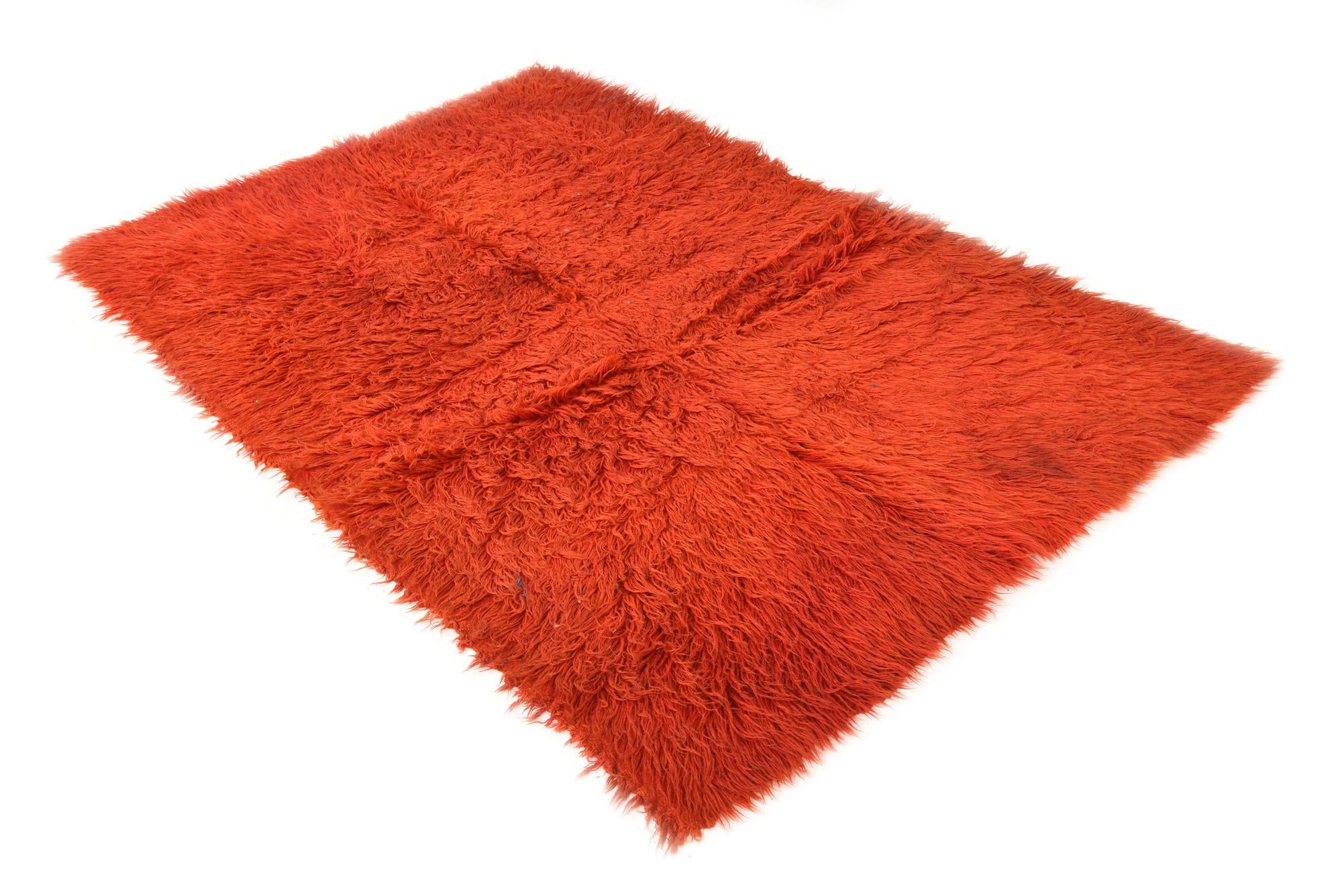 4' 1 x 6' 1 Hand Knotted Moroccan Wool Rug