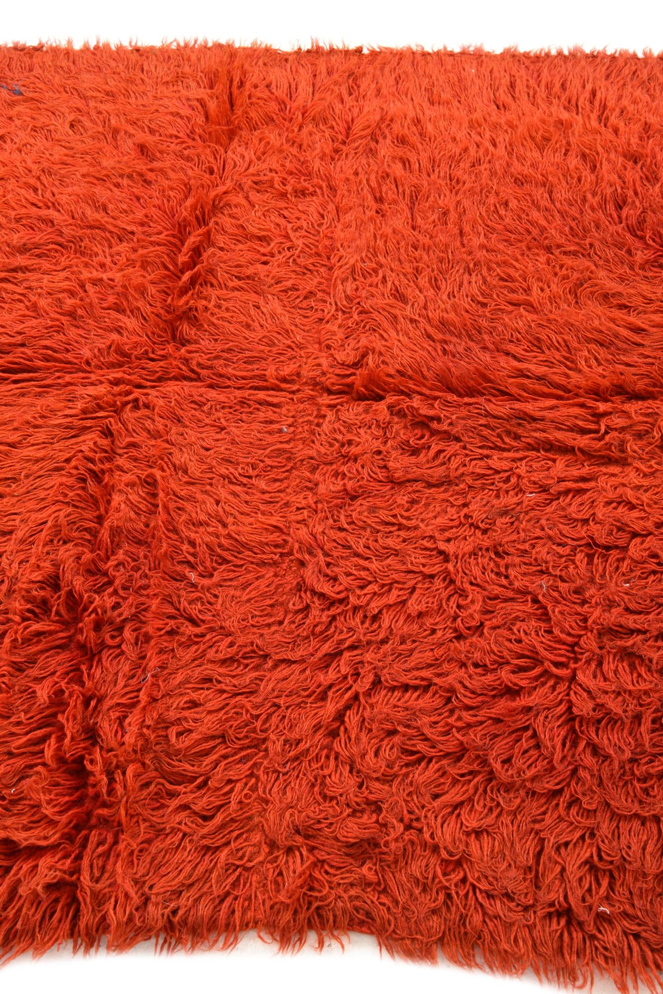4' 1 x 6' 1 Hand Knotted Moroccan Wool Rug