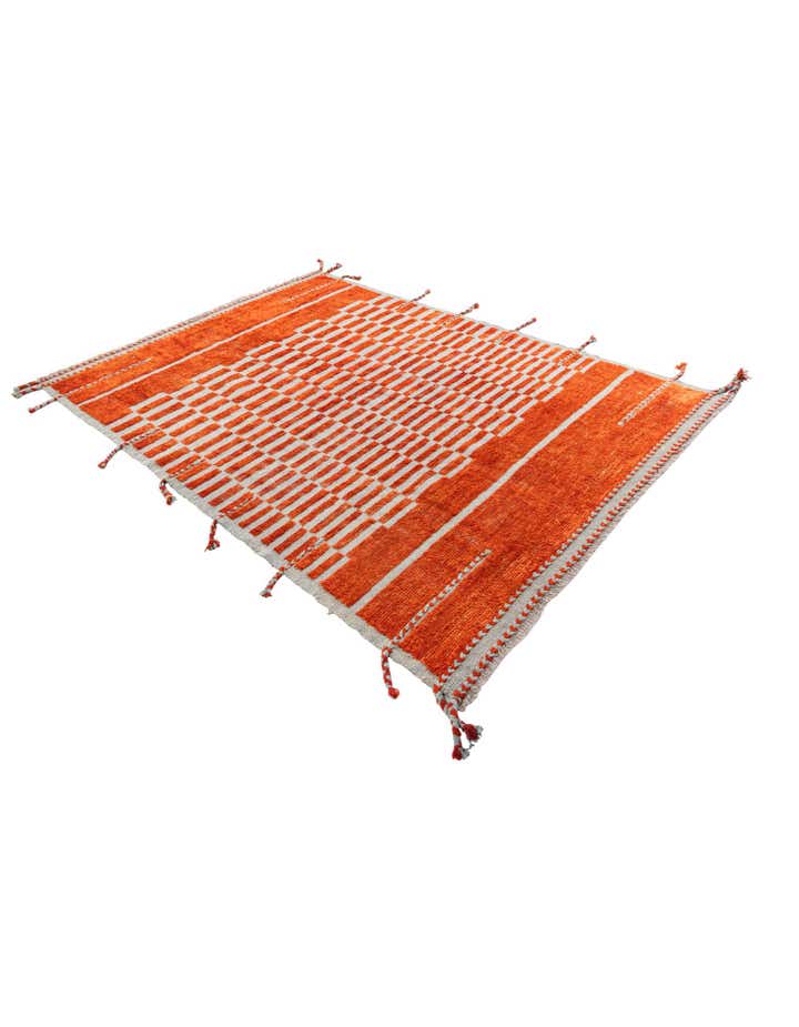 5' 1 x 7' 1 Hand Knotted Moroccan Wool Rug