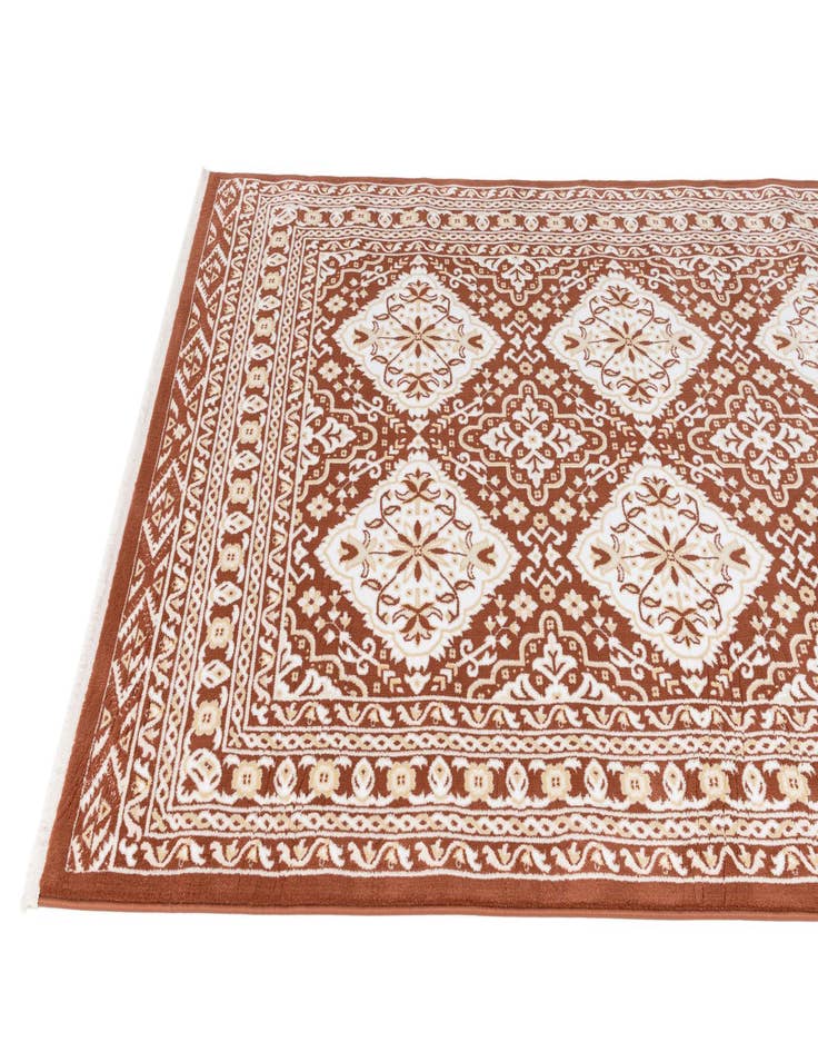Detail image of 5' 2 x 7' 9 Nain Design Rug