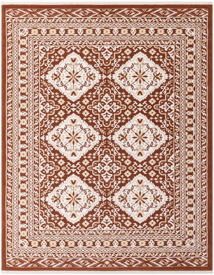Detail image of 5' 2 x 7' 9 Nain Design Rug
