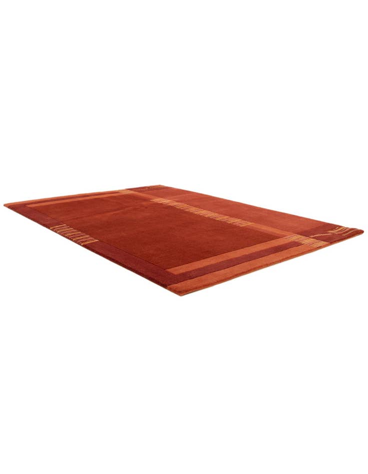 Detail image of 4' 8 x 6' 6  Hand Knotted Nepal Wool Rug