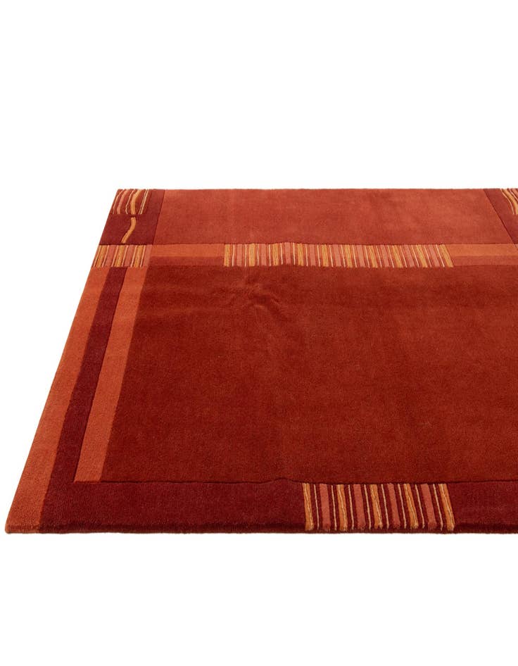 Detail image of 4' 8 x 6' 6  Hand Knotted Nepal Wool Rug