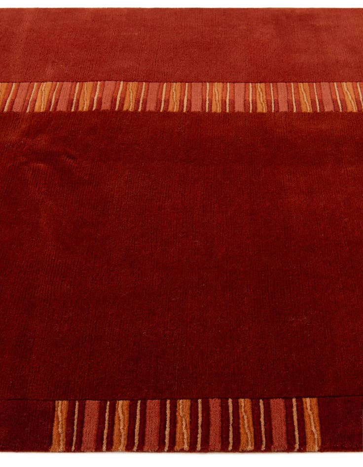 Detail image of 4' 8 x 6' 6  Hand Knotted Nepal Wool Rug