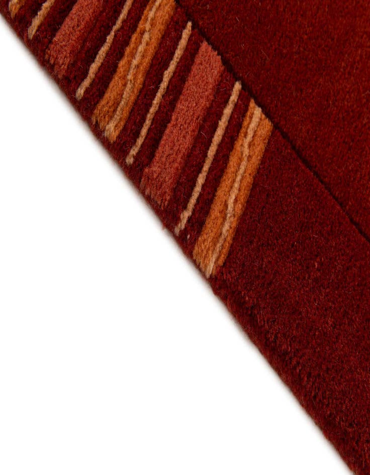 Detail image of 4' 8 x 6' 6  Hand Knotted Nepal Wool Rug