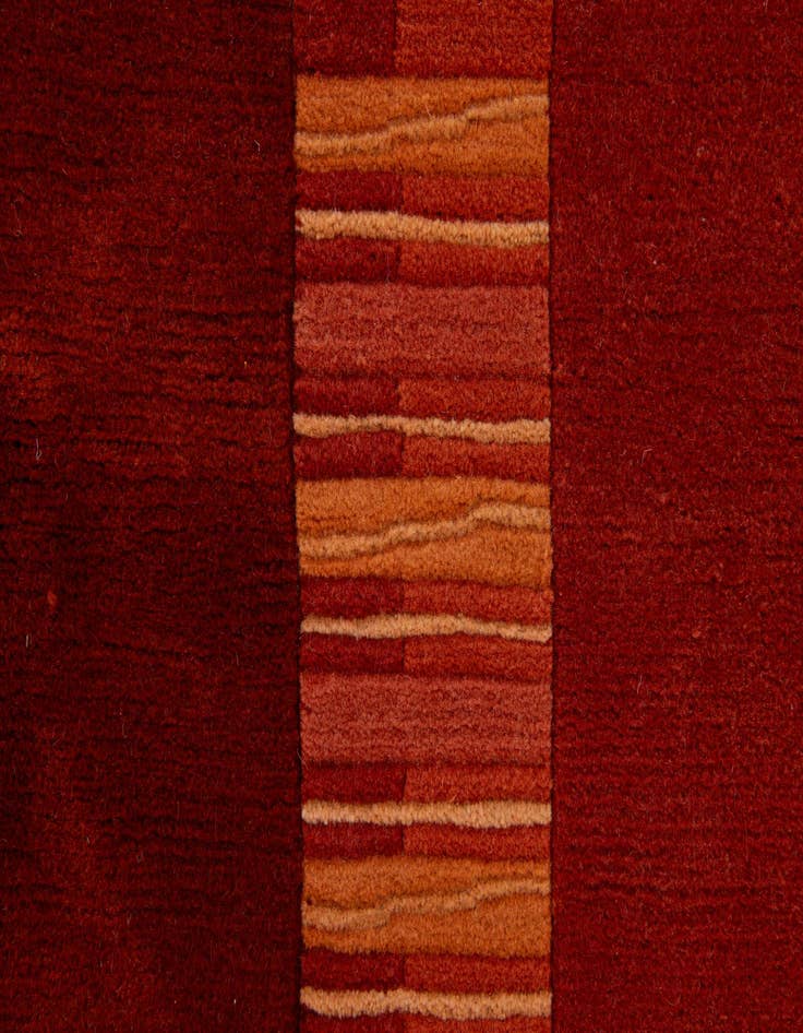 Detail image of 4' 8 x 6' 6  Hand Knotted Nepal Wool Rug