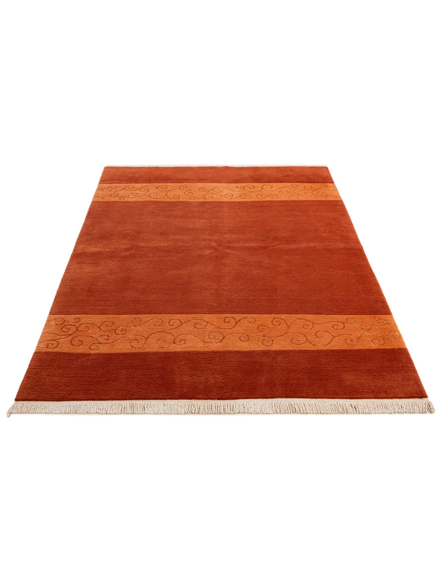 5' 7 x 7' 9 Hand Knotted Nepal Rug