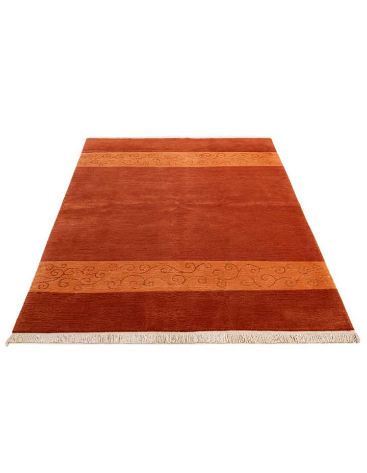 5' 7 x 7' 9 Hand Knotted Nepal Rug