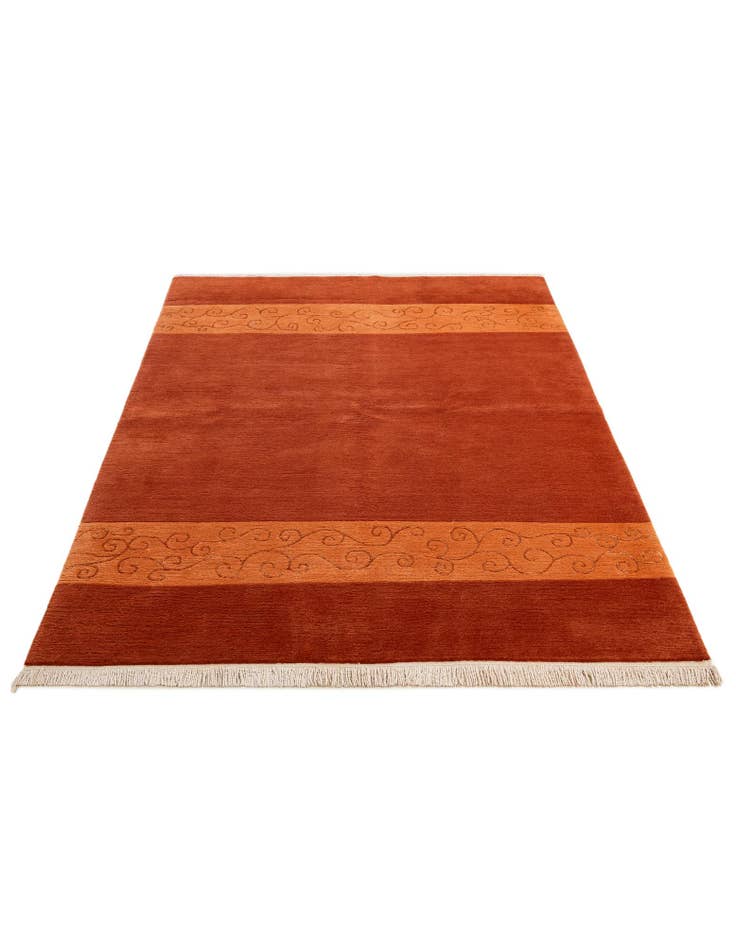 Detail image of 5' 7 x 7' 9 Hand Knotted Nepal Rug