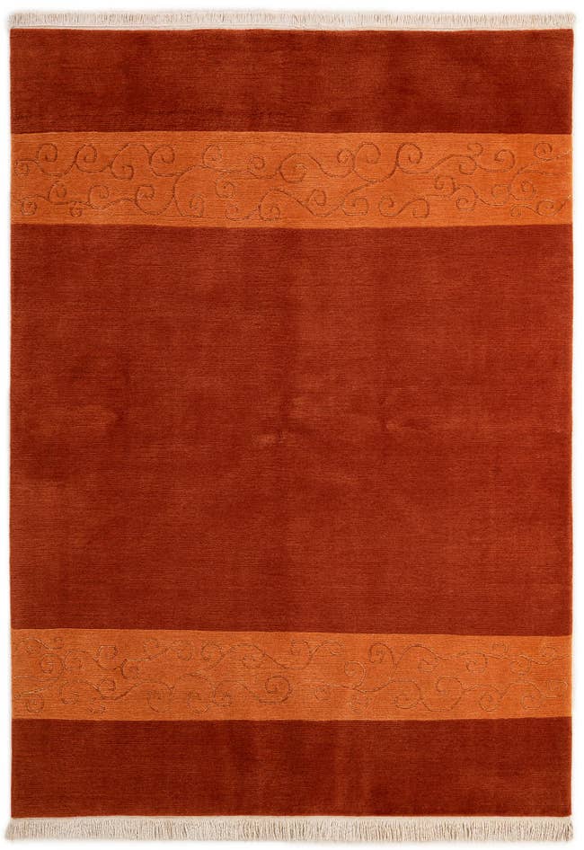 Detail image of 5' 7 x 7' 9 Hand Knotted Nepal Rug