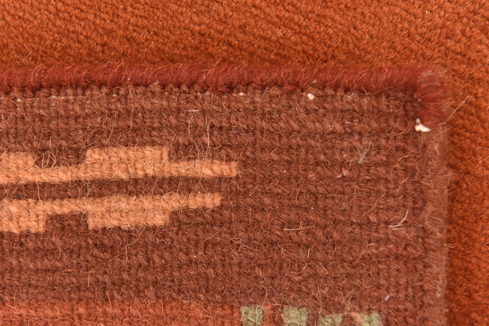 2' 4 x 4' 6 Hand Knotted Nepal Wool Rug