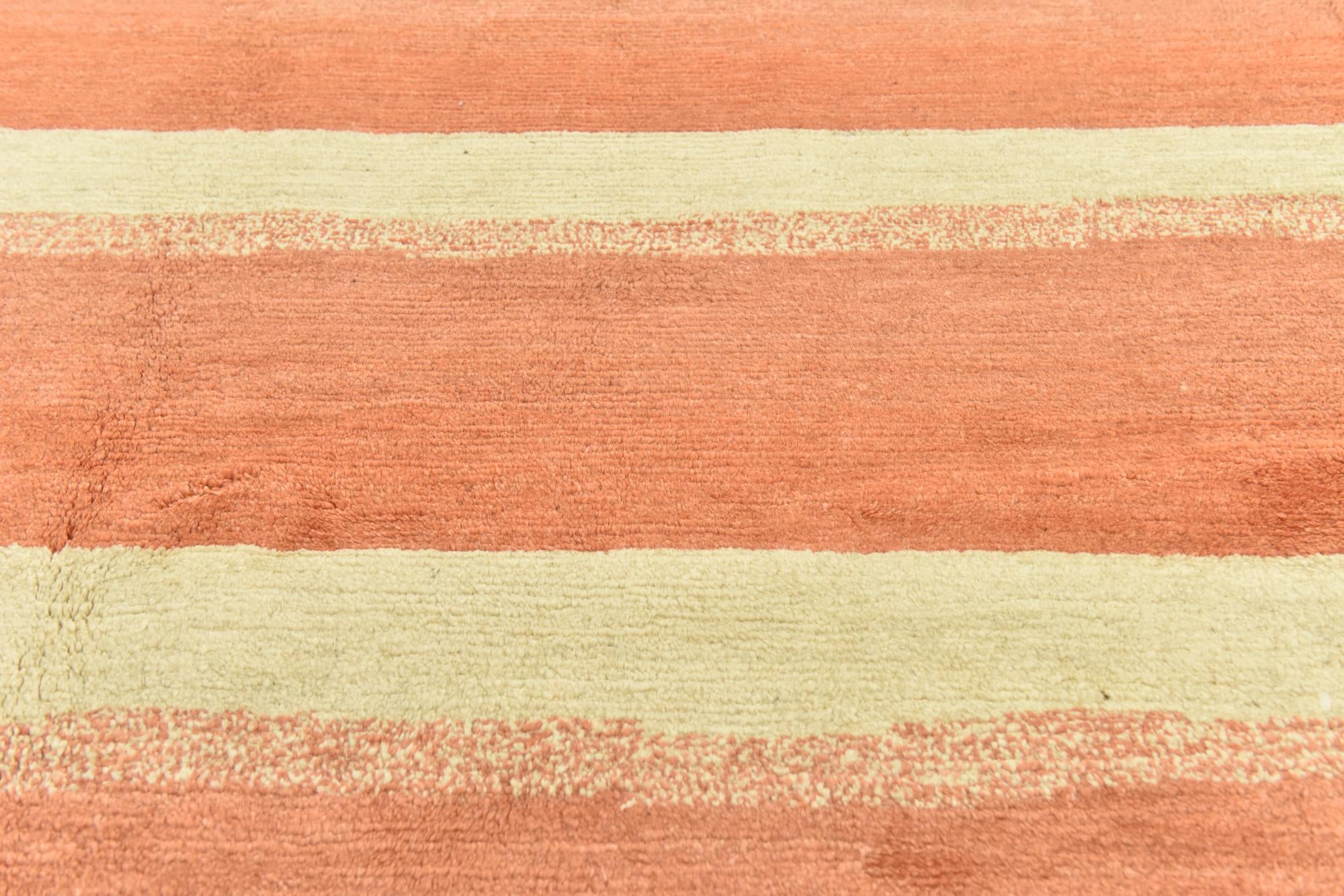 6' 7 x 9' 10 Hand Knotted Nepal Wool Rug