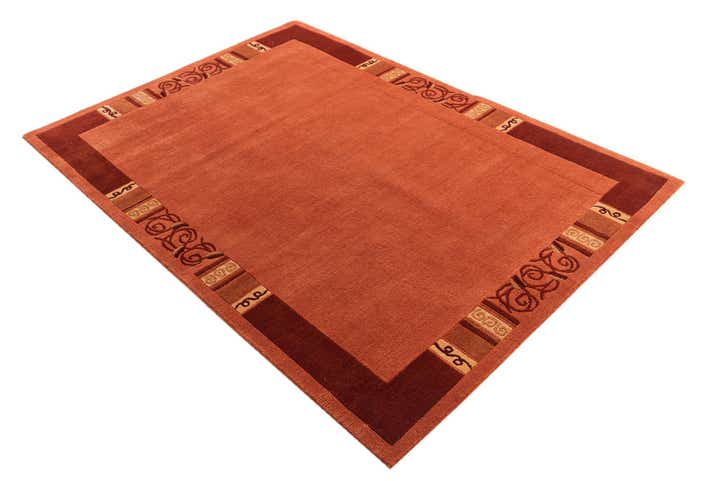 4' 8 x 6' 5 Hand Knotted Nepal Wool Rug