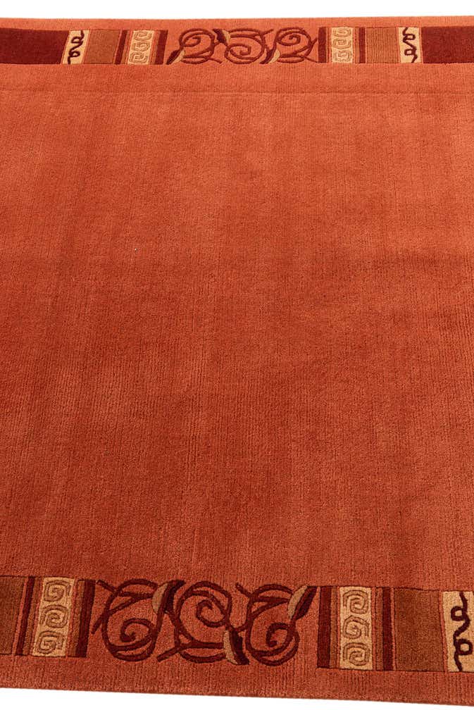 4' 8 x 6' 5 Hand Knotted Nepal Wool Rug