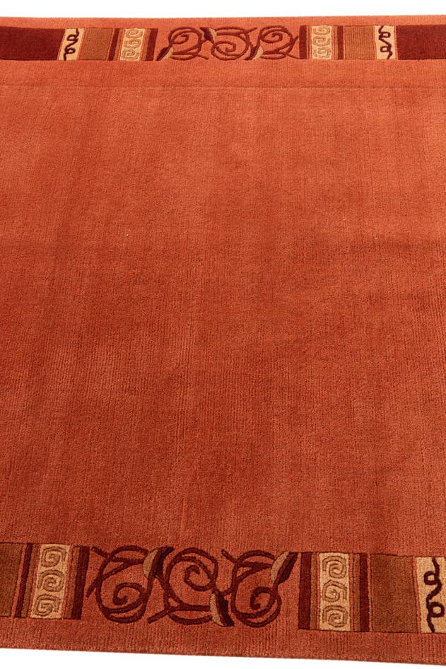 Detail image of 4' 8 x 6' 5 Hand Knotted Nepal Wool Rug