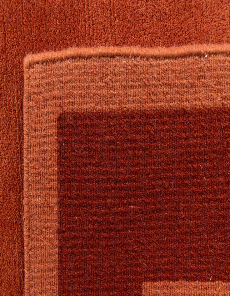 Detail image of 4' 8 x 6' 5  Hand Knotted Nepal Wool Rug