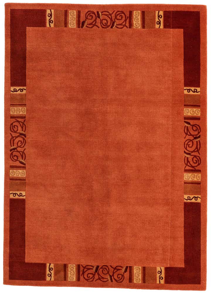 4' 8 x 6' 5 Hand Knotted Nepal Wool Rug