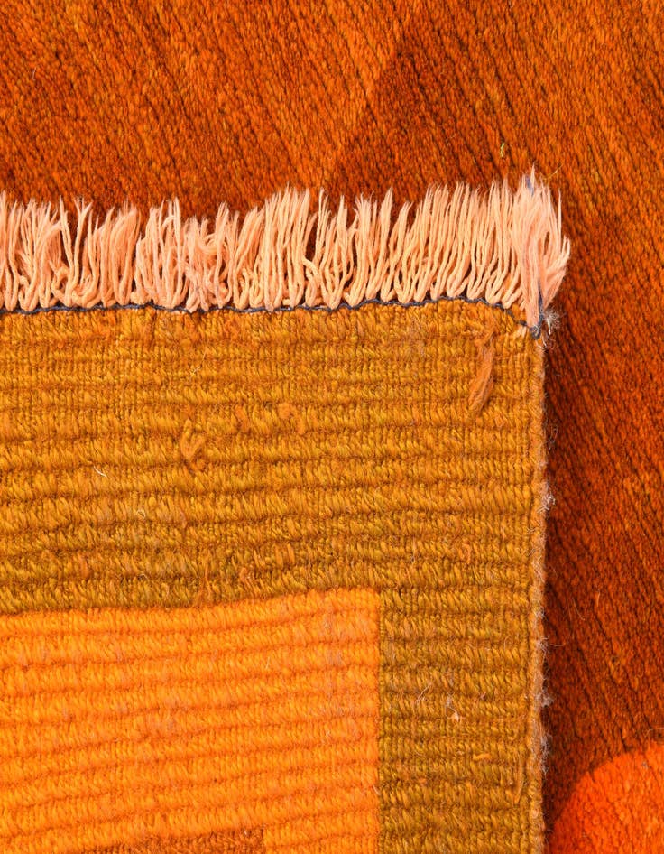 Detail image of 4' x 6' 2  Hand Knotted Nepal Wool Rug