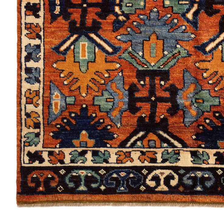 Detail image of 165cm x 215cm anudado a mano Oushak Alfombra Lana