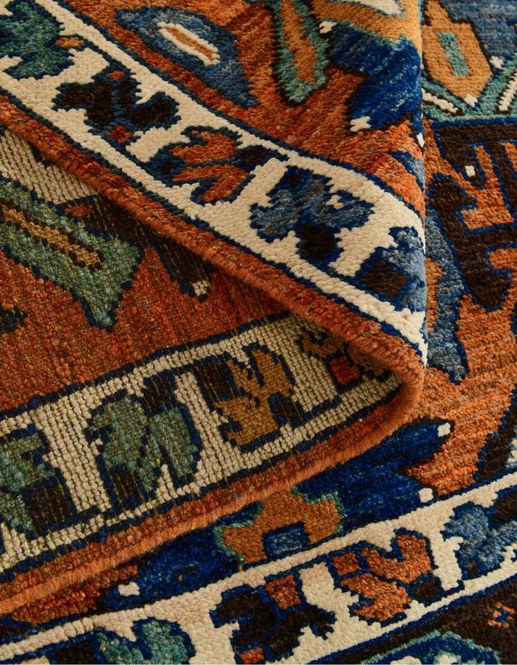 Detail image of 5' 4 x 7' Hand Knotted Oushak Wool Rug