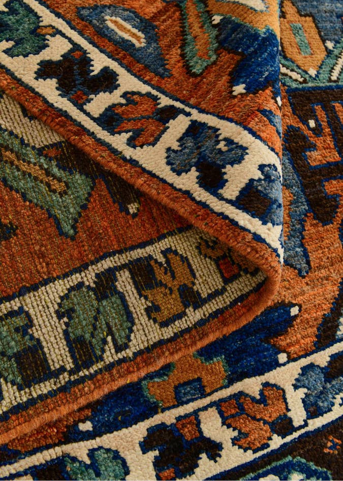 Detail image of 165cm x 215cm anudado a mano Oushak Alfombra Lana
