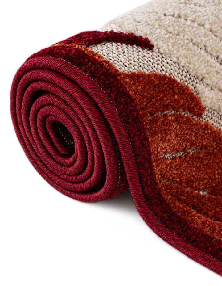 6' x 9' Easy-Clean Botanical Indoor / Outdoor Rug