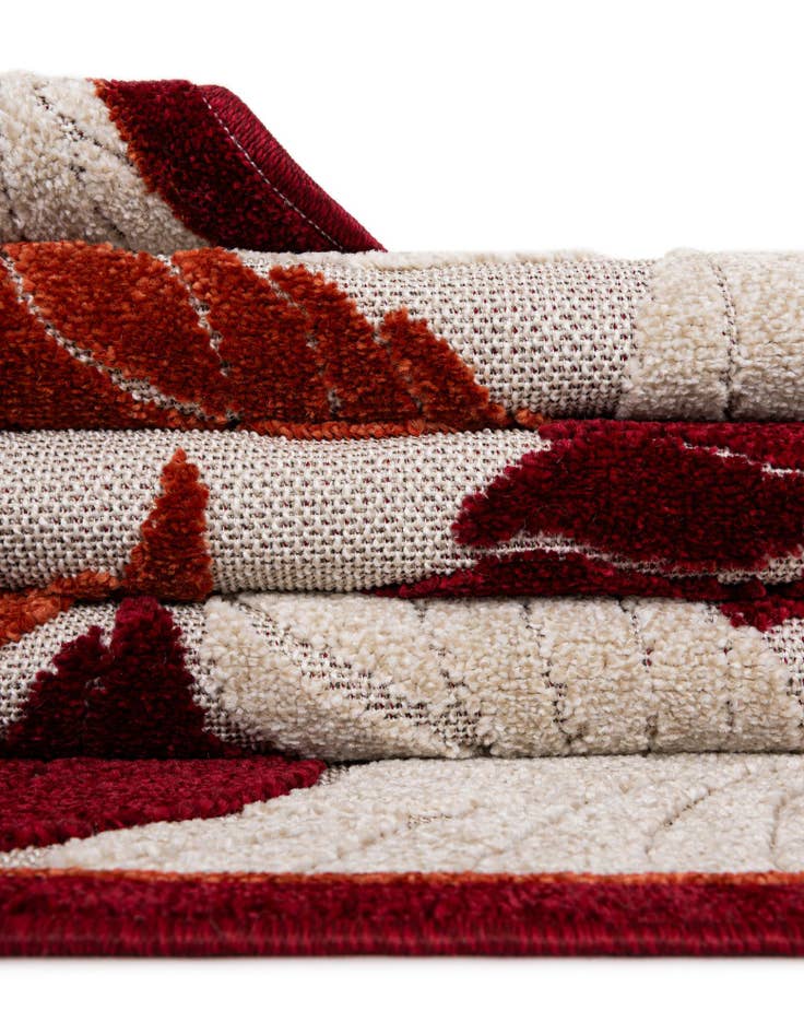 Detail image of 6' x 9' Easy-Clean Botanical Indoor / Outdoor Rug