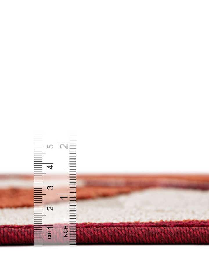 6' x 9' Easy-Clean Botanical Indoor / Outdoor Rug