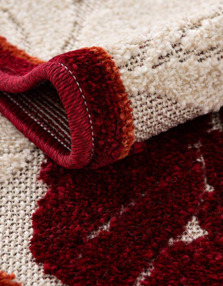 Detail image of 6' x 9'  Washable Botanical Indoor / Outdoor Rug