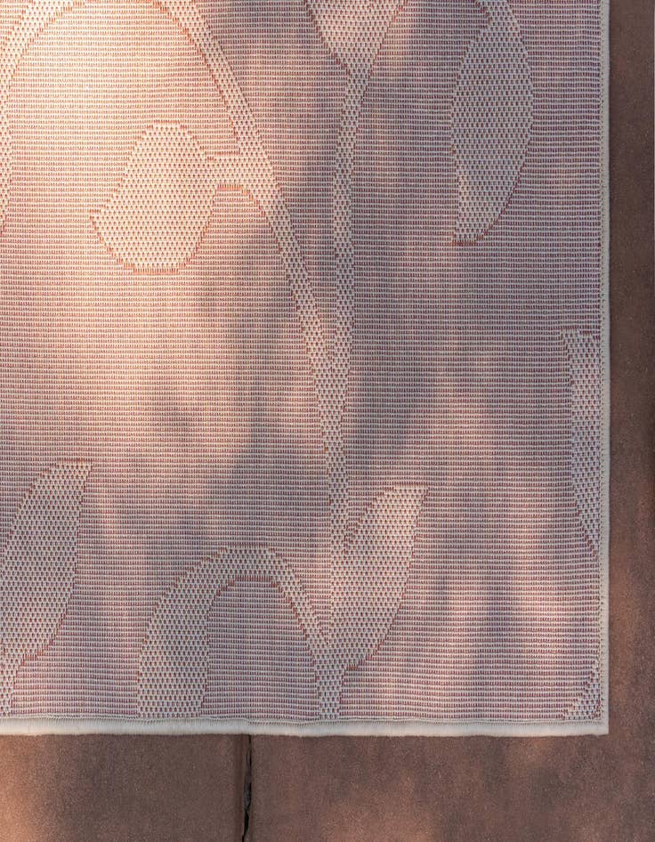 Detail image of 9' x 12' Easy-Clean Botanical Indoor / Outdoor Rug