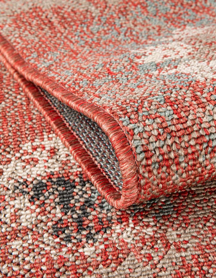 Detail image of 10' x 14' 2  Washable Botanical Indoor / Outdoor Rug