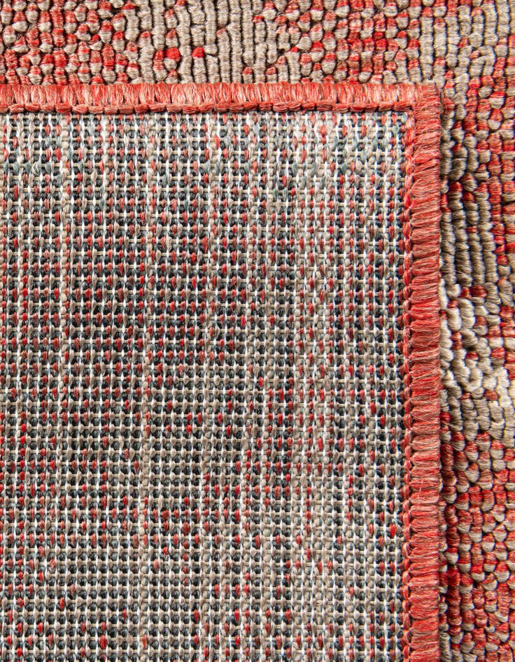 Detail image of 4' x 6' Easy-Clean Botanical Indoor / Outdoor Rug