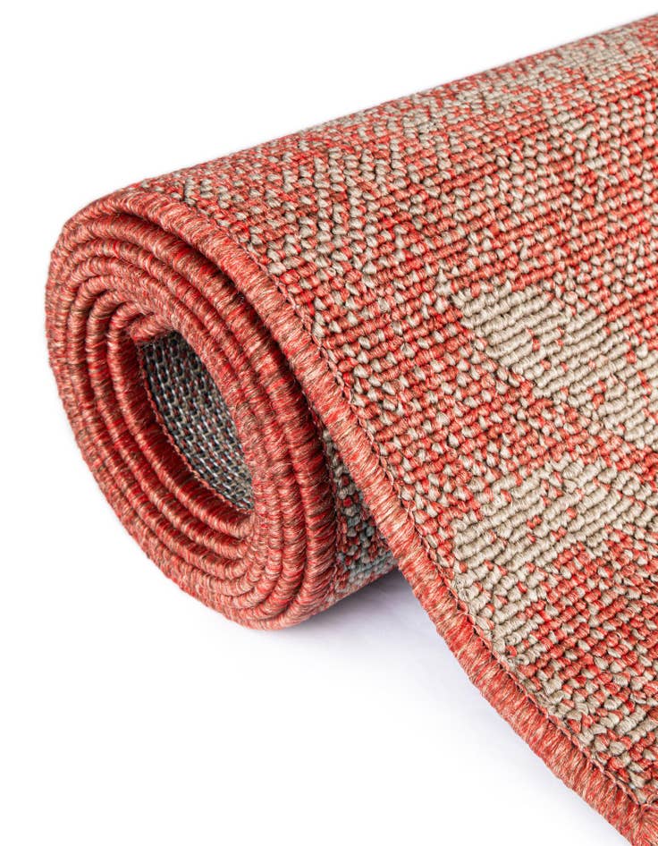 Detail image of 10' x 14' 2  Washable Botanical Indoor / Outdoor Rug