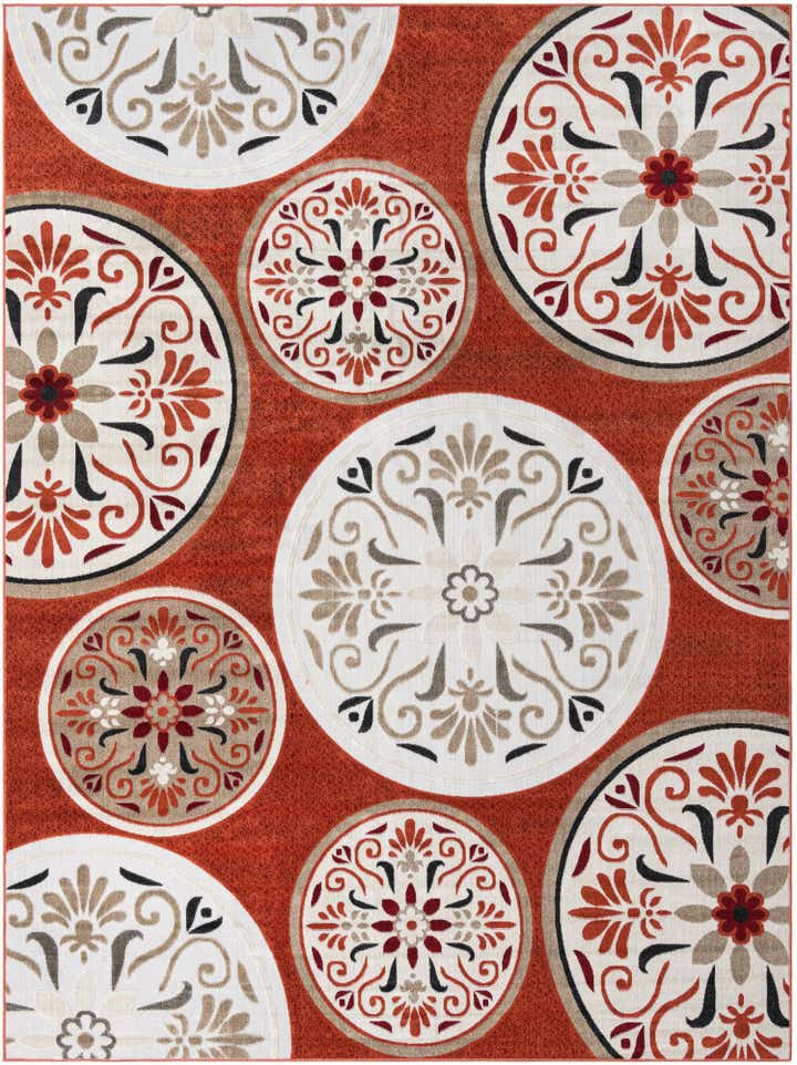 10' x 13' 1 Easy-Clean Modern Indoor / Outdoor Rug
