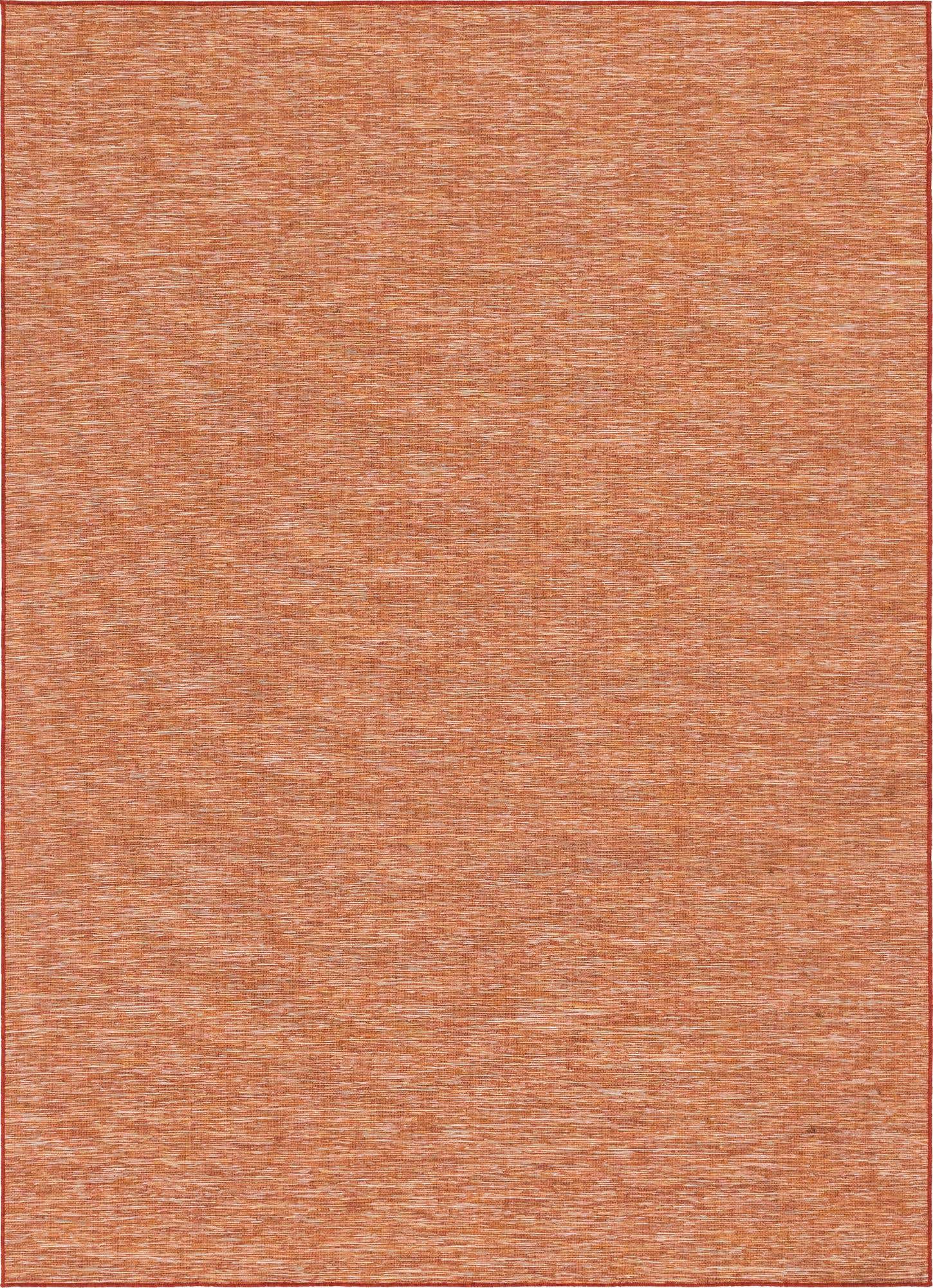 7' 5 x 10' Easy-Clean Solid Indoor / Outdoor Rug