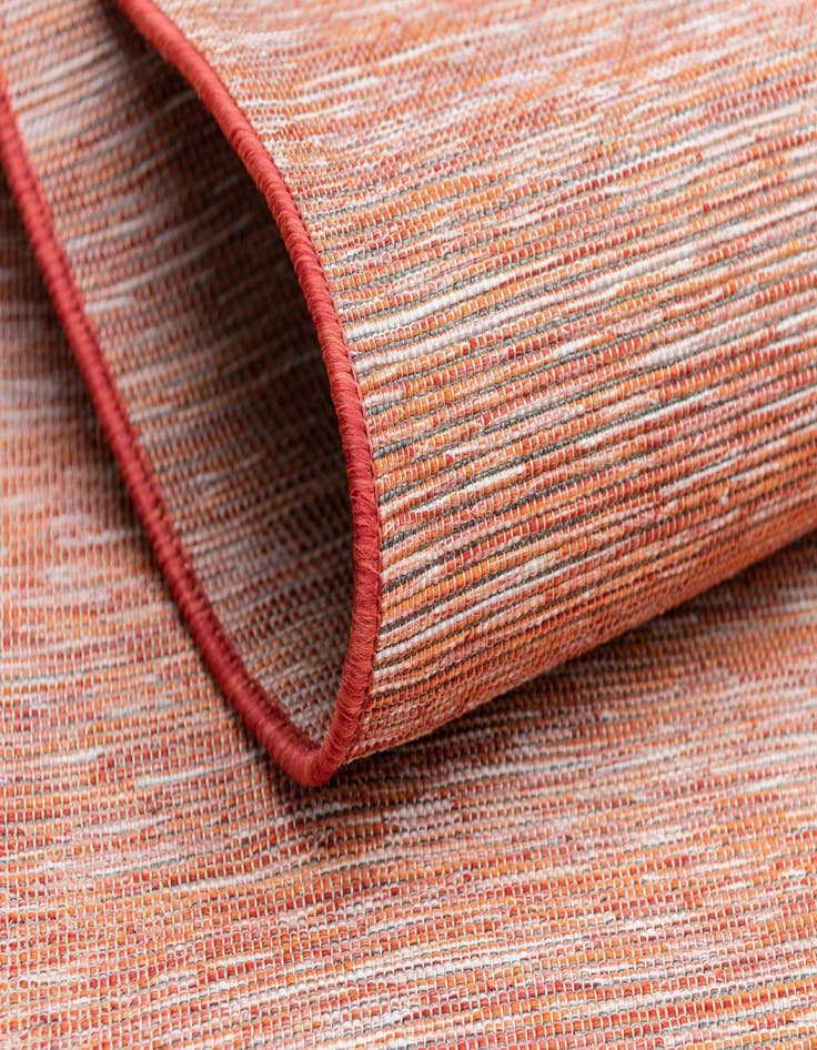Detail image of 8' 4 x 11' 4  Washable Solid Indoor / Outdoor Rug